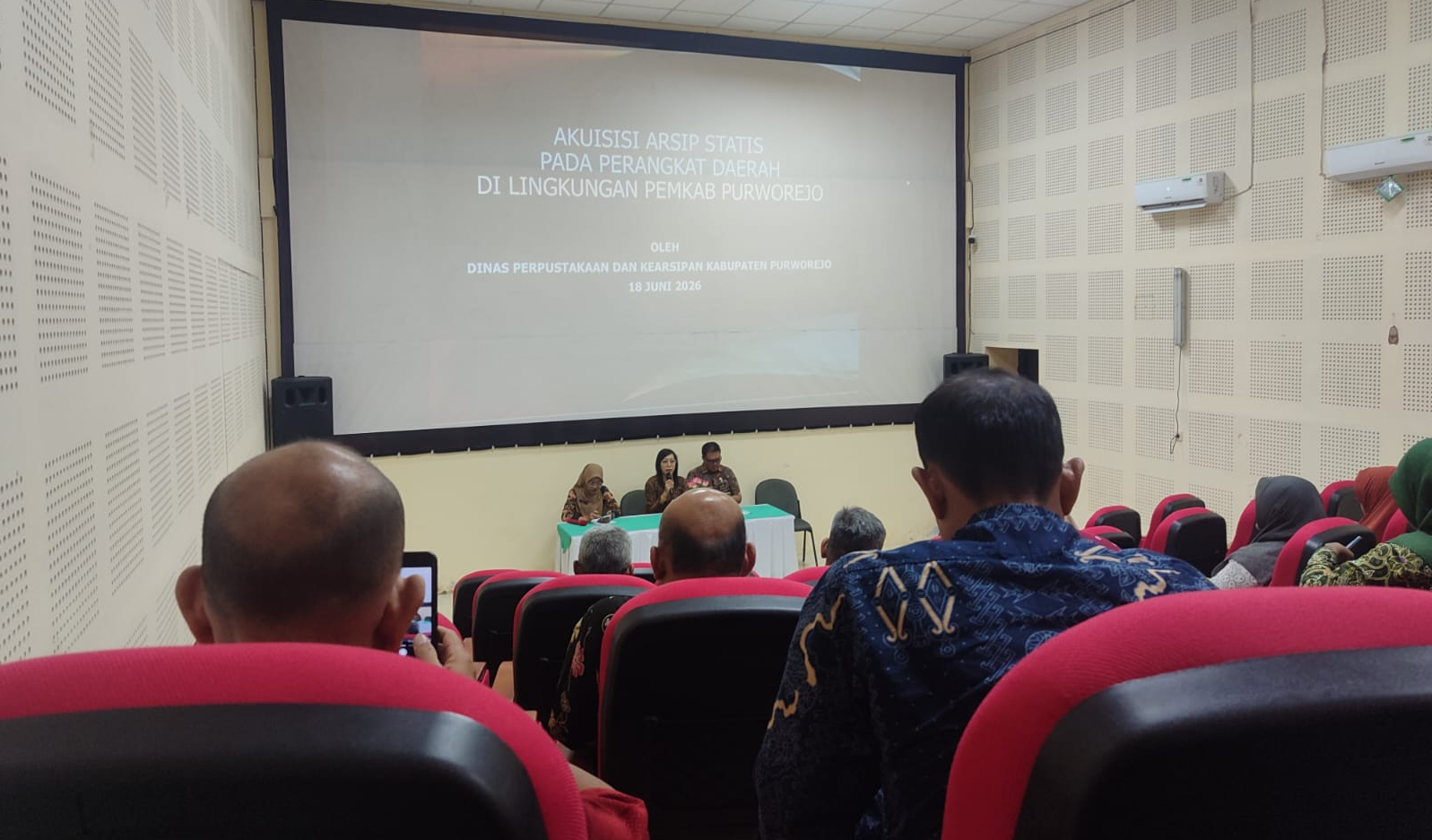 BPKPAD Purworejo Hadiri Rapat Percepatan Akuisisi Arsip Statis Tahun 2026