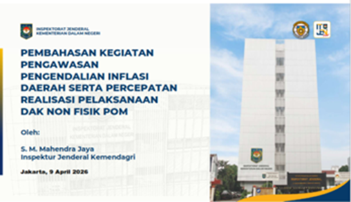 Rapat Koordinasi (Rakor) Pengendalian Inflasi Pemerintah Daerah