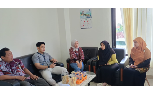 rapat koordinasi terkait integrasi e-BLUD antara BPKPAD, Dinas Kesehatan, Bank Jateng Cabang Purworejo, Bank Jateng Kantor Pusat, dan LPPSP