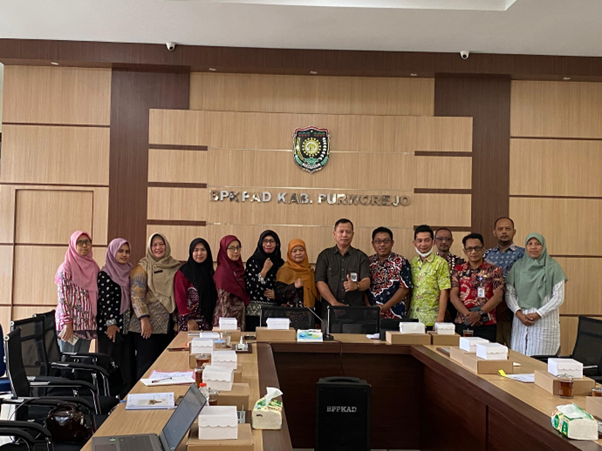 BPKPAD Purworejo Terima Kunjungan KPKNL Purwokerto