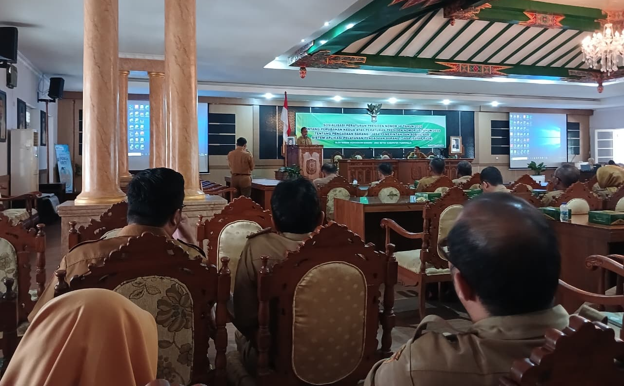 Perkuat Tata Kelola, PPKOM BPKPAD Purworejo Ikuti Sosialisasi Perpres No. 46 Tahun 2025 dan Aplikasi SAYAP BAJA